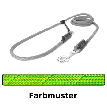EASYLONG Hundeleine - L - 4m - lime magic